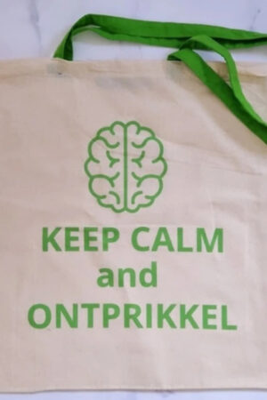 Keep Calm and Ontprikkel tas
